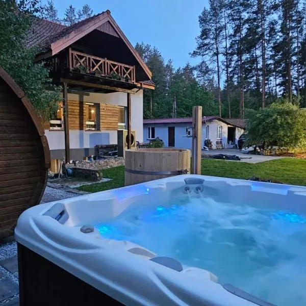 Las Warmegas - Luksusowy Dom Rozrywki z Jacuzzi, Sauna, Padel